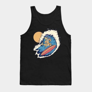 Hong Kong Phooey Surfing Karate Tank Top